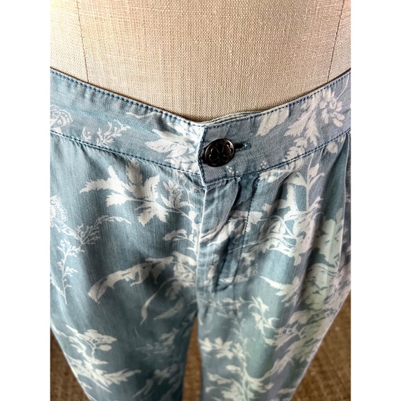 Anthropologie Paige Floral Pants 4 - Picture 4 of 12